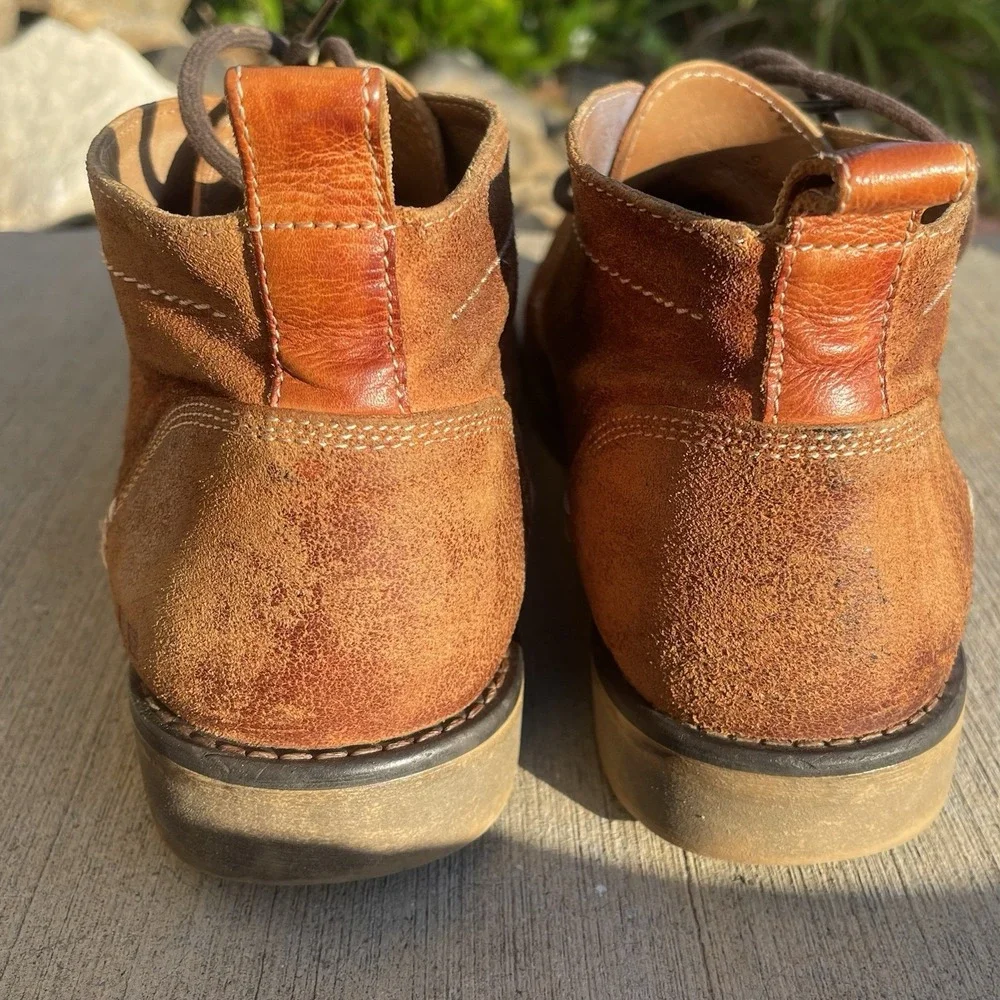 Bed Stu Men's Brown Leather Chukka Boots 9.5 Made In USA
